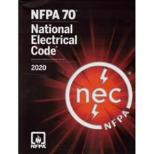 NFPA 70 NEC National Electrical Code Book 2020 Edition Paperback