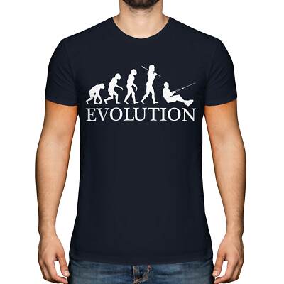 WASSERSKI EVOLUTION OF MAN HERREN T-SHIRT TEE TOP GESCHENK KLEIDUNG WASSERSKI