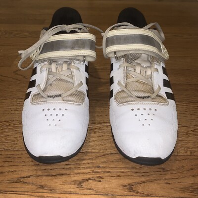 Adidas Adipower Weightlifting Shoes Core White M25733 Mens  display picture 1