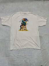 Visa Shirt XL NEW Vintage 90s 00s GTE Lifeguard Dog Colorful Credit Card Tee