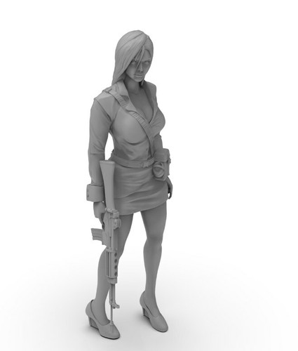 ZLPLA Genuino 1/24 Niñas en Acción Elsie Figura Conjunto Modelo Kit GC-005 - Imagen 4 de 11