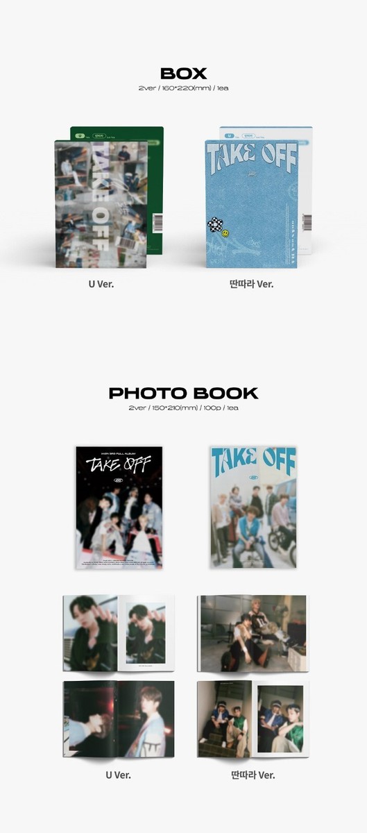 K-POP・アジア iKON 3RD FULL ALBUM [TAKE OFF] IKON 3RD FULL ALBUM TAKE OFF - Kpop USA