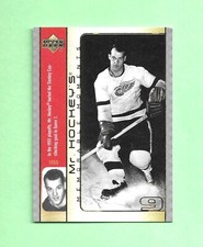 03-04 MR HOCKEY'S MEMORABLE MOMENTS Card # GH7 GORDIE HOWE DETROIT RED WINGS