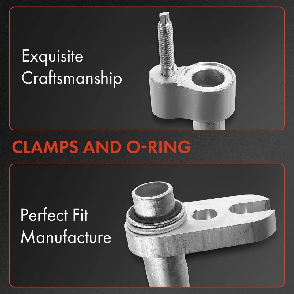 Conjunto de manguera de líquido refrigerante aire acondicionado para Buick Terraza Pontiac Montana Chevrolet Foto 3 de 4