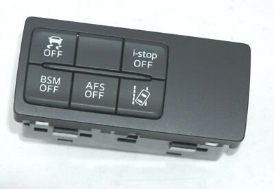 2014-2018 Mazda 3 BM/BN TSC BSM AFS LDA Control Switch OEM Genuine