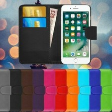 For Apple iPhone SE 3 2022 SE 2020 Phone Case Leather Wallet Book Flip Cover 7/8