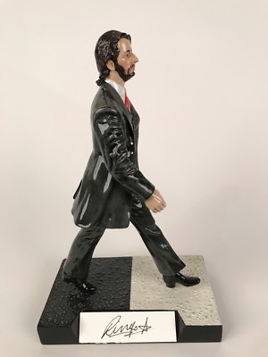 BEATLES Ringo Starr Genuine Hand Signed Gartlan Abbey Road