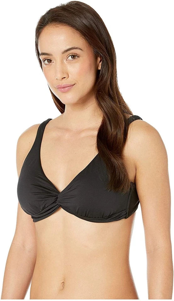 Tommy Bahama Women's 246416 Underwire Twist Bikini Top Swimwear Size M - Image 2 of 3