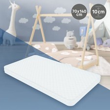 Materasso per lettino bambini Oeko-Tex 70 x 140 cm a schiuma freddo sfoderabile