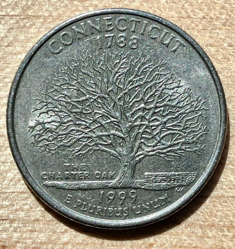 1999 D Connecticut State Quarter - Picture 3 of 3