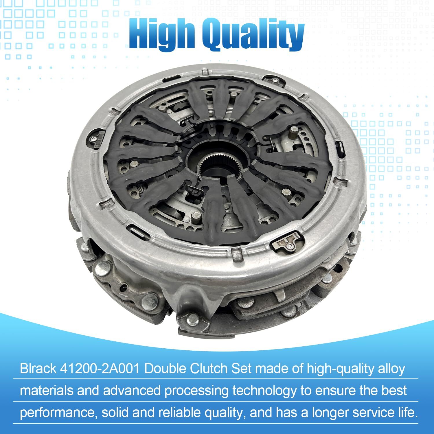 41200-2A001 Double Clutch Set For Hyundai Veloster 2012-2017 1.6L 412002A001