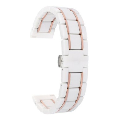 20mm 22mm Watchband Ceramic Strap Stainless Steel Bracelet for Huawei Watch GT2