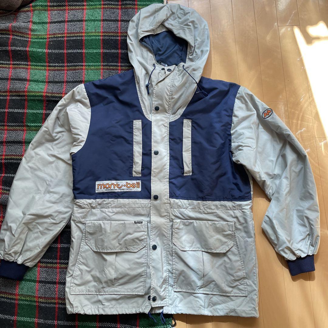 Vtg 90s Montbell Goretex Parka Puffer Jacket Mens L jpn / M euro 
