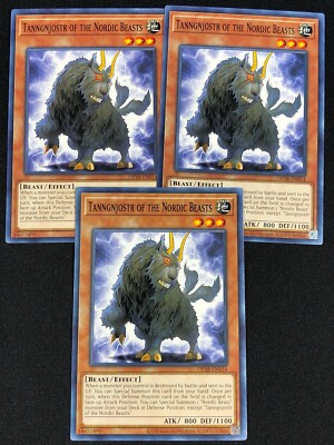 Yu-Gi-Oh! Tanngnjostr Of The Nordic Beasts Card - LEHD-ENB02 Common 1st Edition - Legendary Hero Decks - View #12