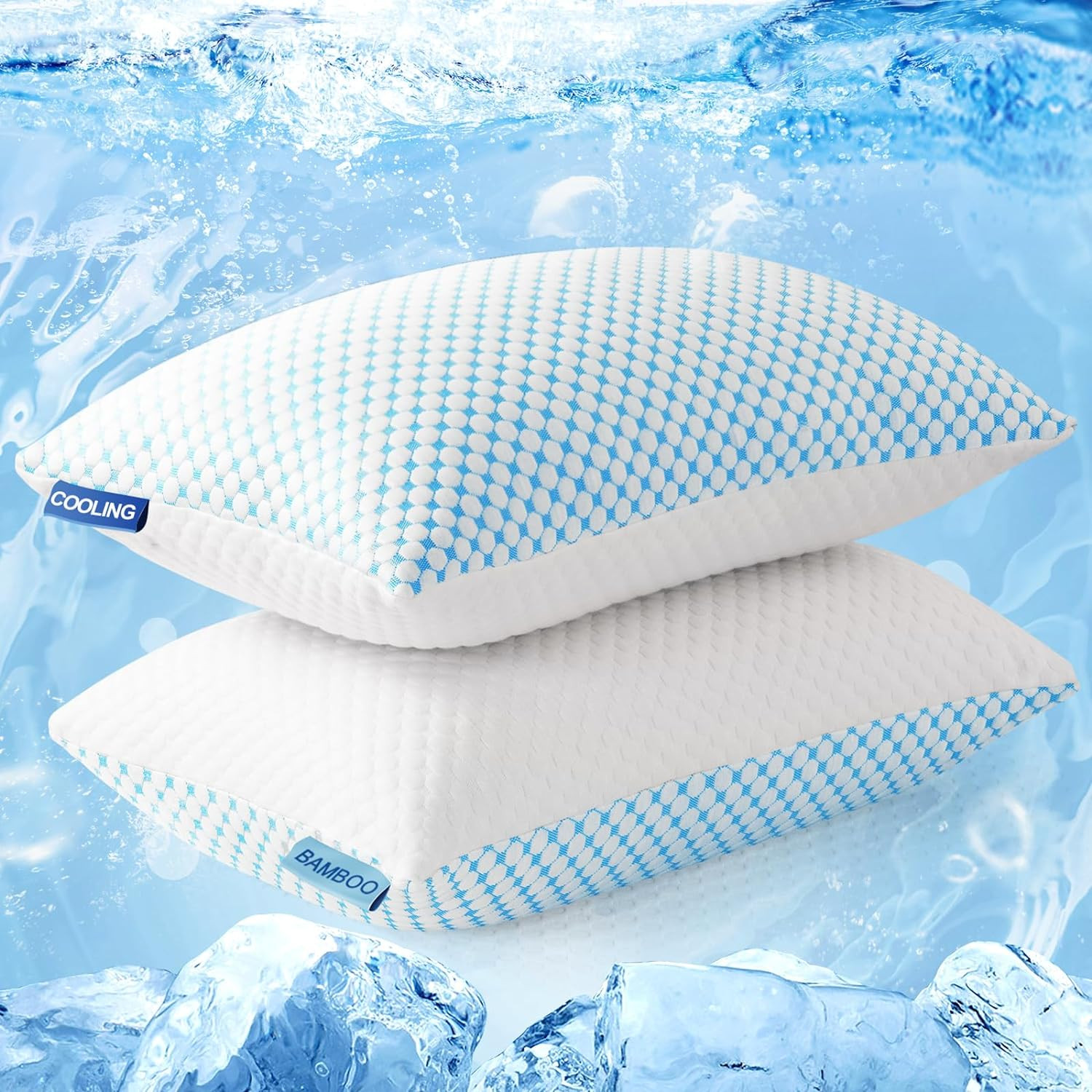 For Sleeping Firm Support From Shredded Memory Foam Fill Adj
