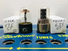 Lot of 2 6J5GT Life Test Excellent Tube