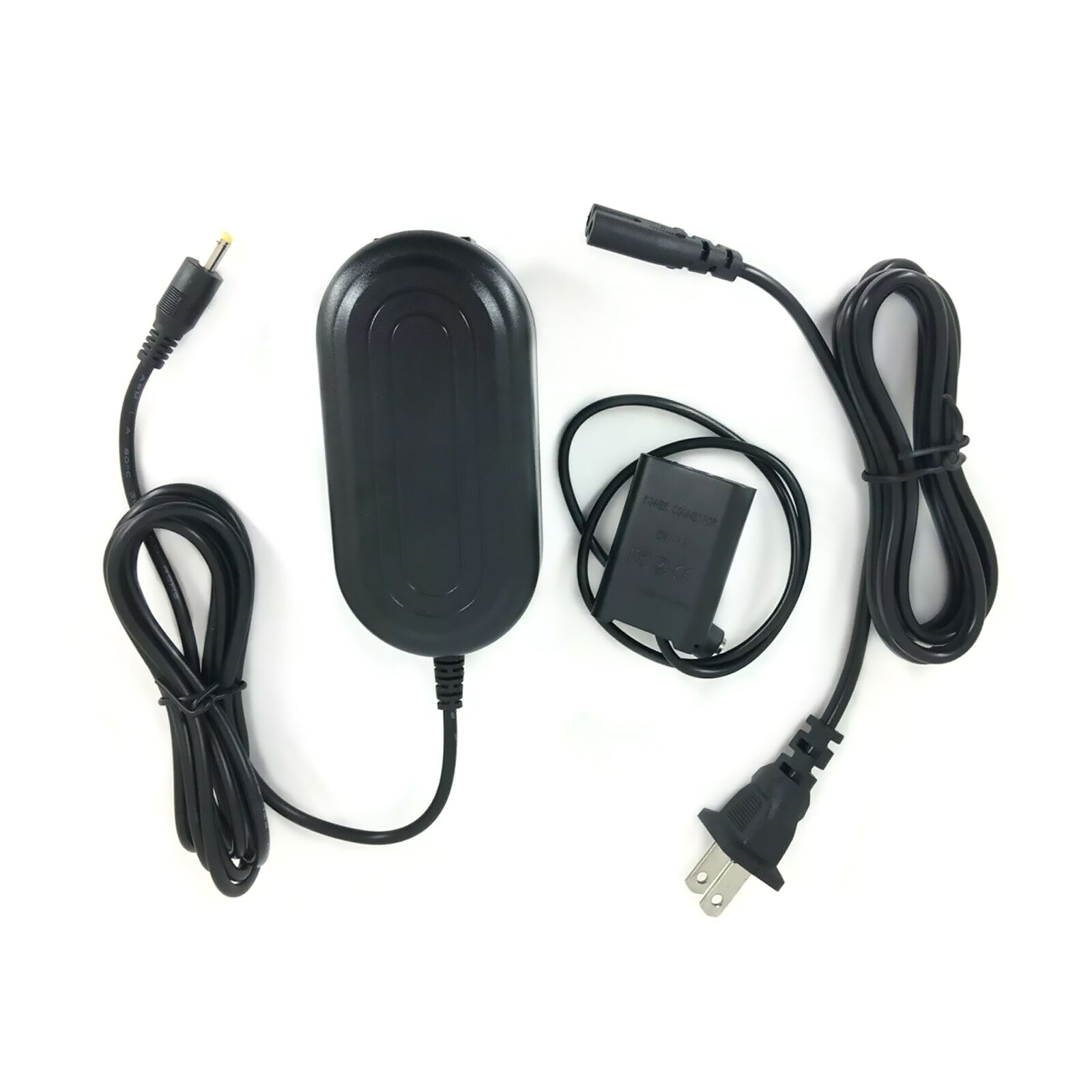 AC Power Supply Adapter + BX1 Dummy Battery Coupler Kit for Sony WX500 ZV1