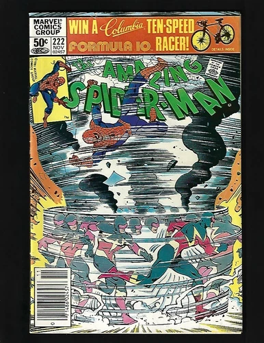 Amazing Spider-Man #222 (News) FN+ 1st/Origin Speed Demon Origin/History Whizzer