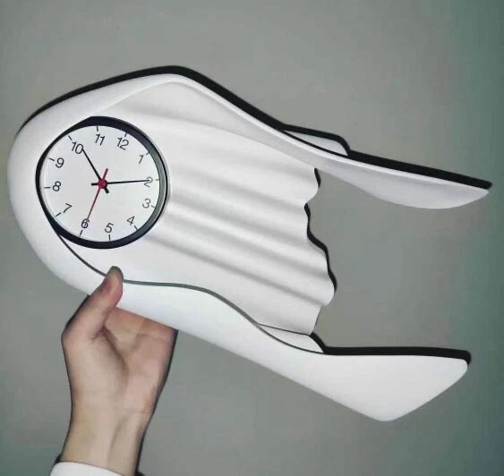 Daniel Arsham x IKEA Art Event 2021 Clock White LIMITED IN HAND