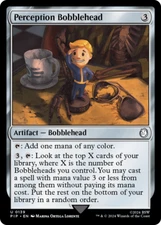 Perception Bobblehead [Fallout] Magic MTG