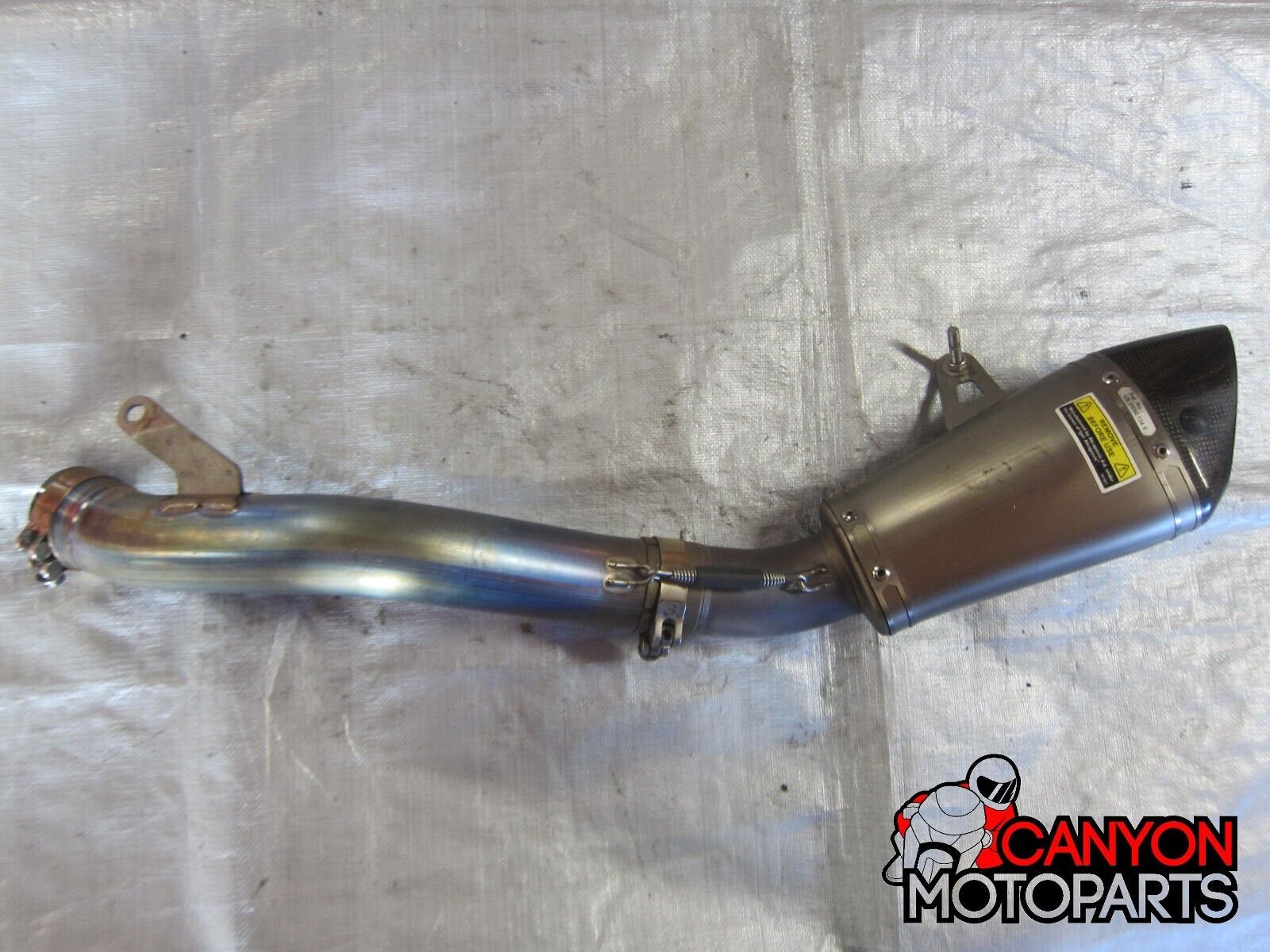 16 17 18 19 20 Kawasaki ZX10R ZX10 Akrapovic Slip On Exhaust 