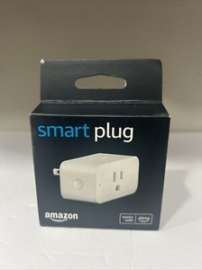 Amazon Smart Plug Light Control w Voice Easy Set Up Compatible avec Alexa. Nouveau