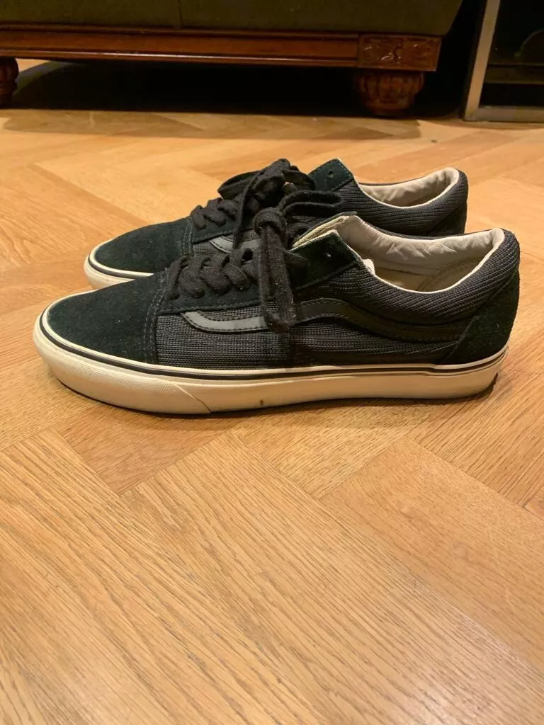 Supreme x Vans Vault ancienne école 2011 nylon balistique Defcon noir/blanc uk9