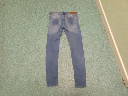 & And Super Skinny Jeans Taille 30" Bein 32" verwaschen mittelblau Damenjeans - Bild 3 von 4