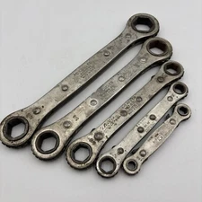 K-D Tool MFG SAE Ratcheting Box Wrench Set 1/4"-7/8" Made in USA