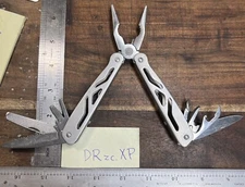 Multitool Stainless Steel Multi Tool Folding Pocket Knife - Unbranded - Used