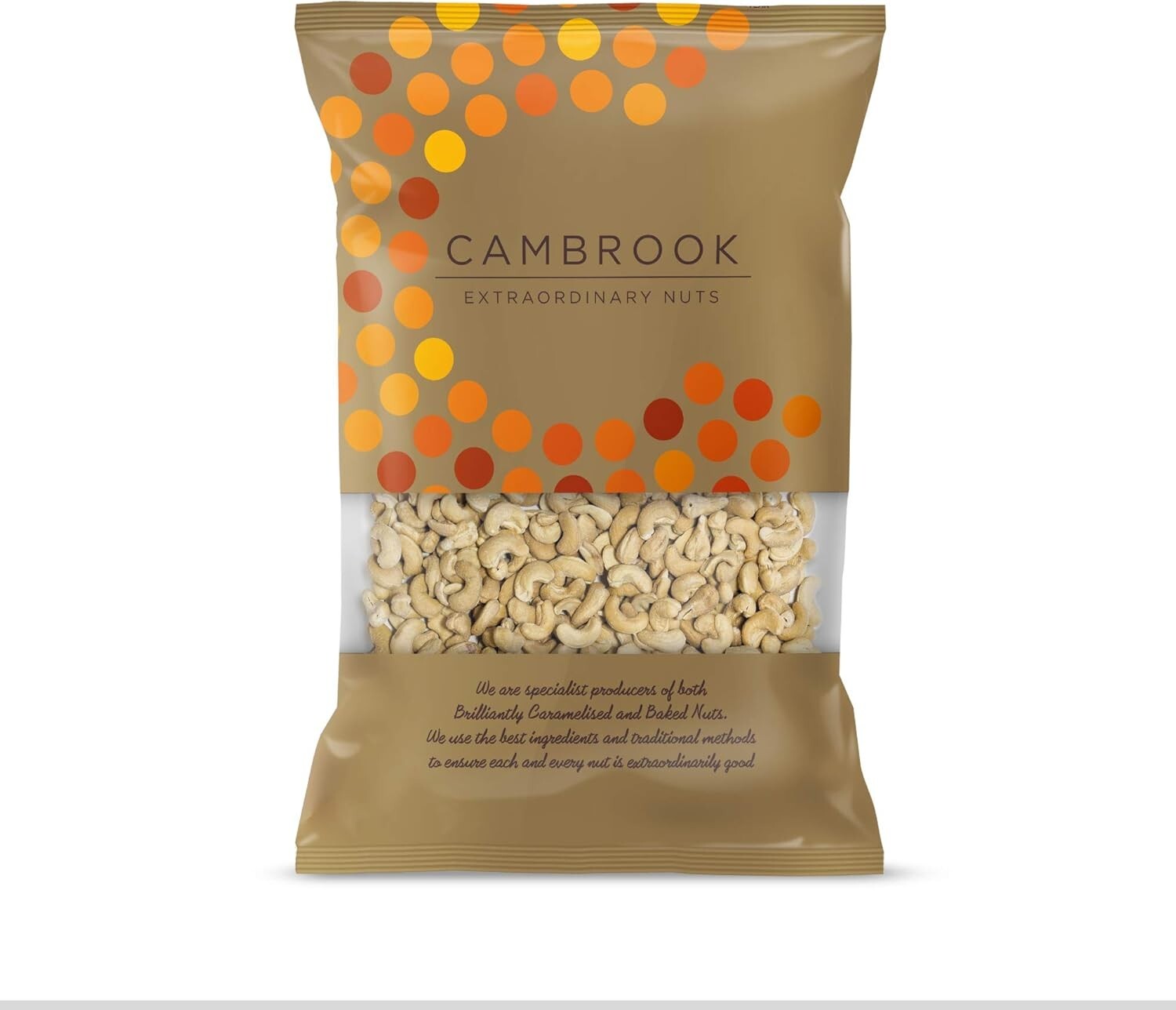 Cambrook - Baked & Salted Cashews, 1kg Bag
