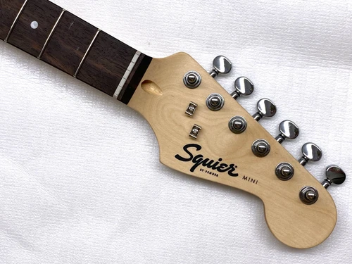 MINI Fender Squier SHORT SCALE Strat Neck Maple w/Indian Laurel Electric Guitar