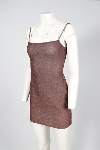 REFORMATION + LAURA HARRIER BRONZE MINI DRESS SMALL - Picture 3 of 4