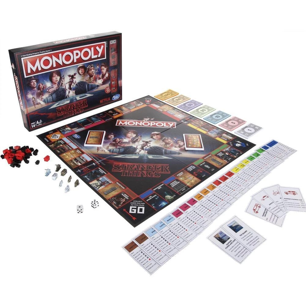 ストレンジャーシングス モノポリー Amazon.com: MONOPOLY: Netflix Stranger Things Edition Board