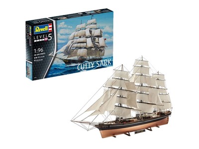 REVELL, Cutty Sark à assembler, échelle 1/96, REV05422
