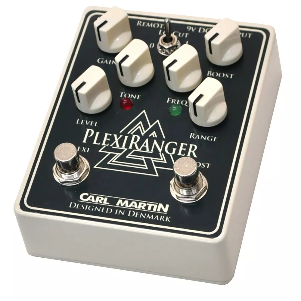 Carl Martin PlexiRanger Guitar Effects Pedal Overdrive and Treble Booster F/S