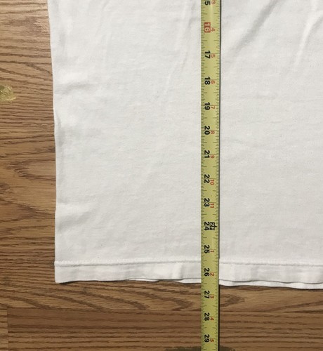Vintage 2000s Undefeated T-Shirt Mens M White All Cotton Graphic Print Logo - Picture 5 of 9
