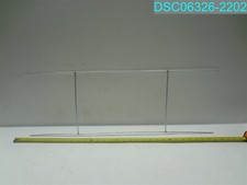 QTY 50: Sturdy Metal H Frame Wire Step Stakes for Yard Signs 10" x 24"