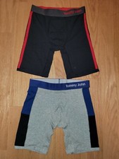 Tommy John Men's Cool Cotton Boxer Briefs Size S - 2 pack 