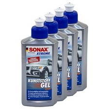 Kunststoff Pflege XTREME KunststoffGel Außen 02101090 SONAX 4 X 250 ml