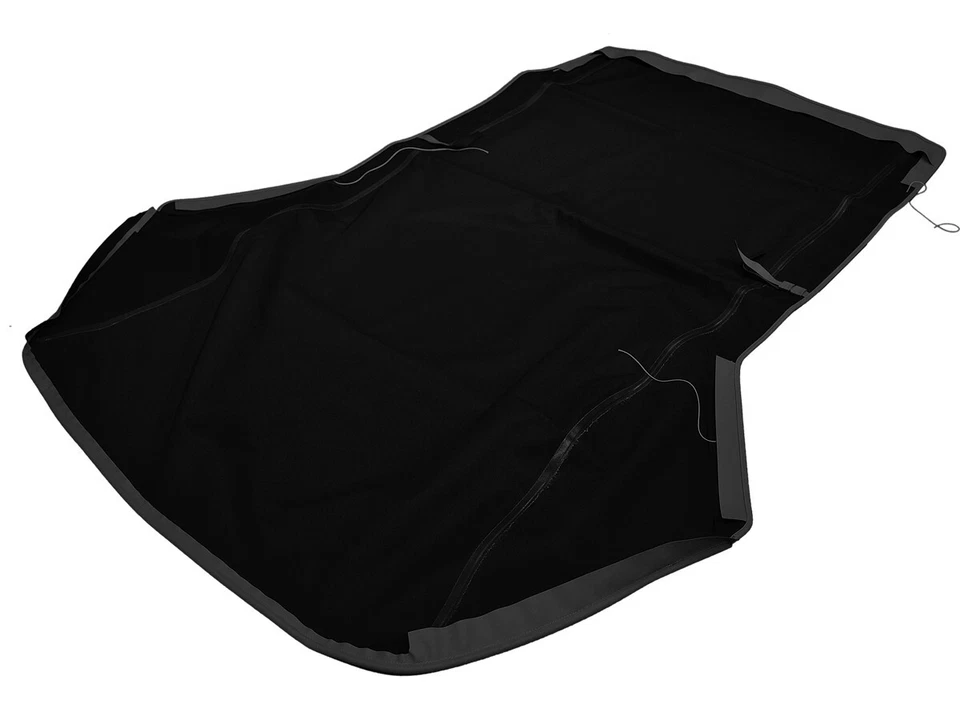 VW Volkswagen Rabbit Golf Cabriolet 1980-94 techo blando cuarzo blanco pinpoint Foto 3 de 4