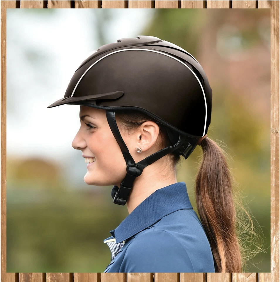 Reithelm Toulouse, Reitkappe, Busse Reithelm Toulouse, Sturzkappe, versch.Farben - Bild 4 von 4