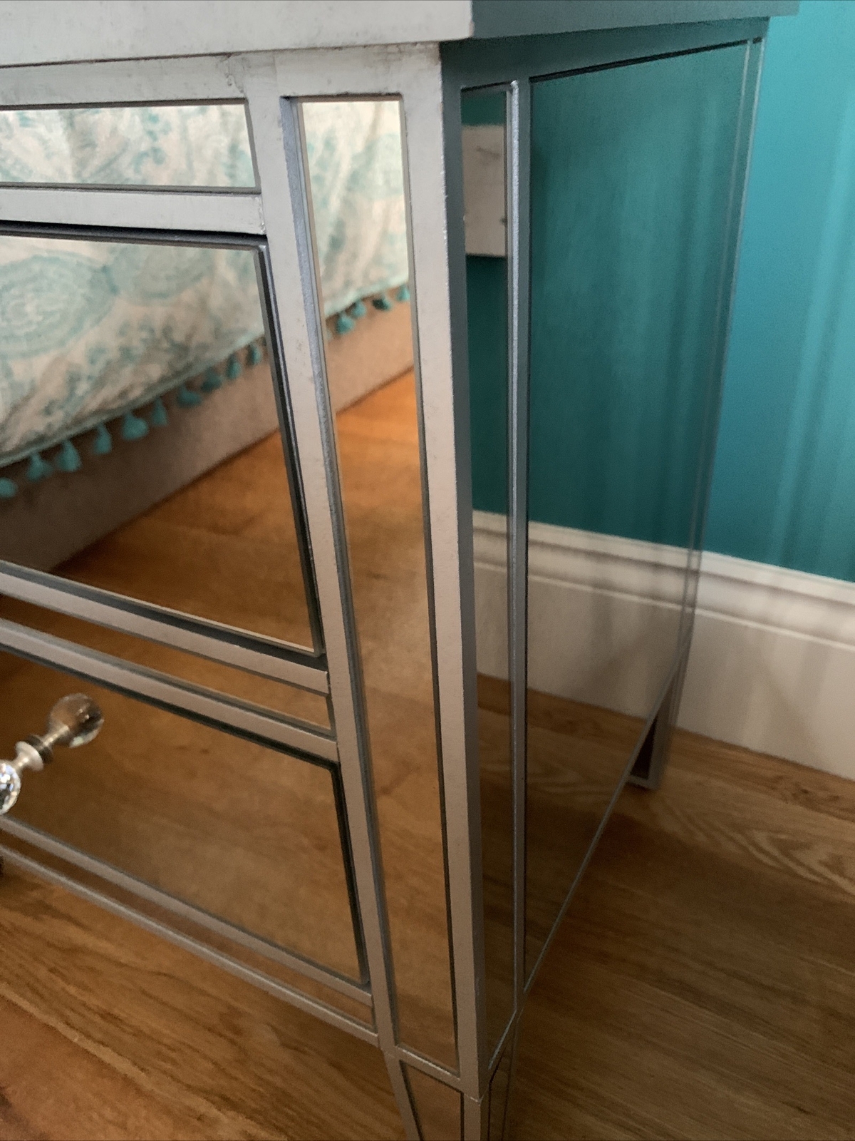 M&S Mirrored Bedside (x 2) Used eBay
