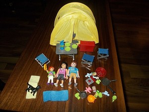 playmobil camping set 5435
