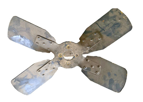 86897R92 Case/IH 4 Blade Cooling Fan; 485 495 454 464 484