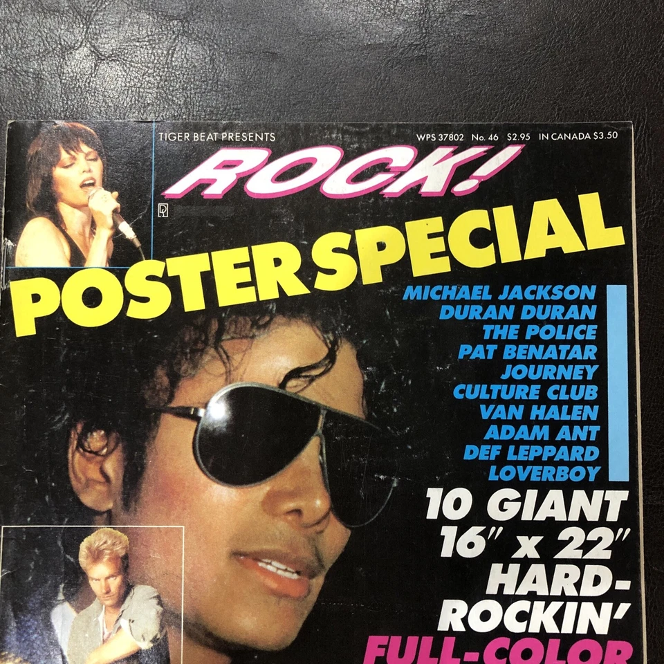 1984 Tiger Beat “Poster Special”  Vol 1 #2  Foto 2 de 4