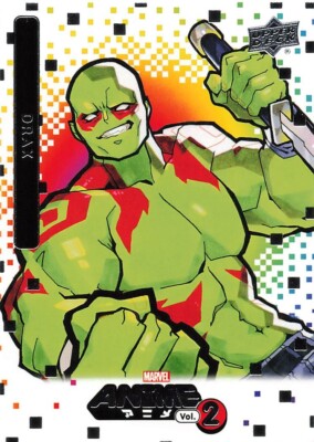 2023 Upper Deck Marvel Anime Vol.2  COLOR SPIRAL  DRAX  #20