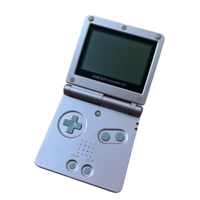 Nintendo Game Boy Advance SP Pearl Pink Tested Working + Charger