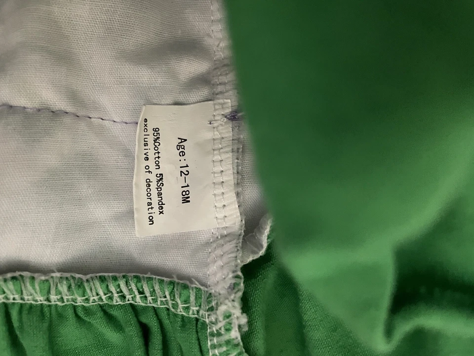 Nuevo sin etiquetas Vestido Boutique Niñas Púrpura Playa Concha 12-18M Sirena Niño Iglesia 2 Foto 3 de 3