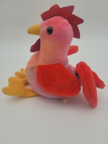 TY Beanie Babys 5 Stück: Falten, Strebe, Beutel, Kleeblatt, Sly. Ohne Etikett - Bild 6 von 22